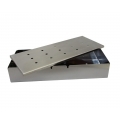 Caja de fumador de Chip topq madera con tapa 