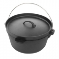 Olla de hierro fundido para el sistema del BBQ del Kamado 
