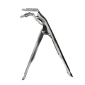 Pinza de rejilla de acero inoxidable TOPQ 