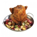 TOPQ pollo de acero inoxidable rejilla de cocción 