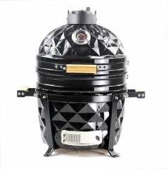 Parrilla kamado de cerámica de 15 pulgadas